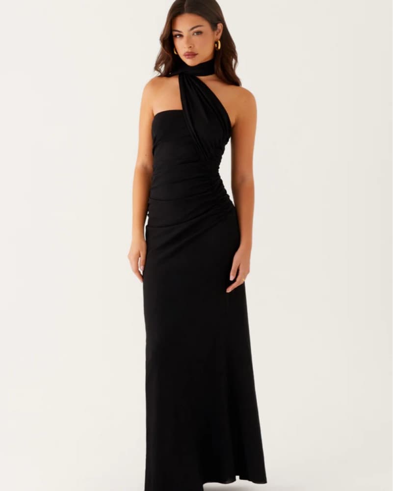 Peppermayo Black maxi dress - Image 2