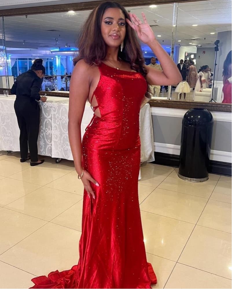 Red Jovani Formal Dress - Image 2