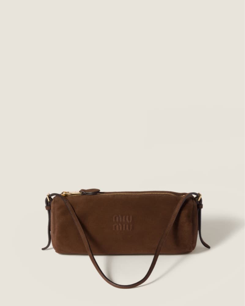 Miu Miu Pouch Bag Suede - Image 1