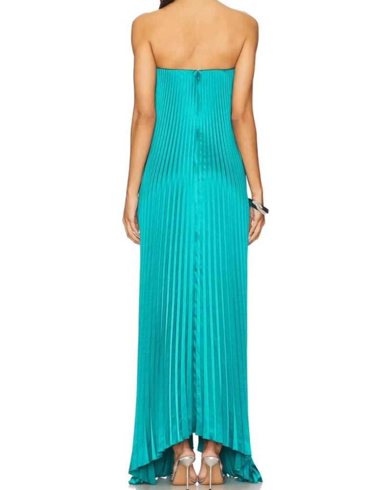 L’idee Black Tie Dress in Jewel - Image 3