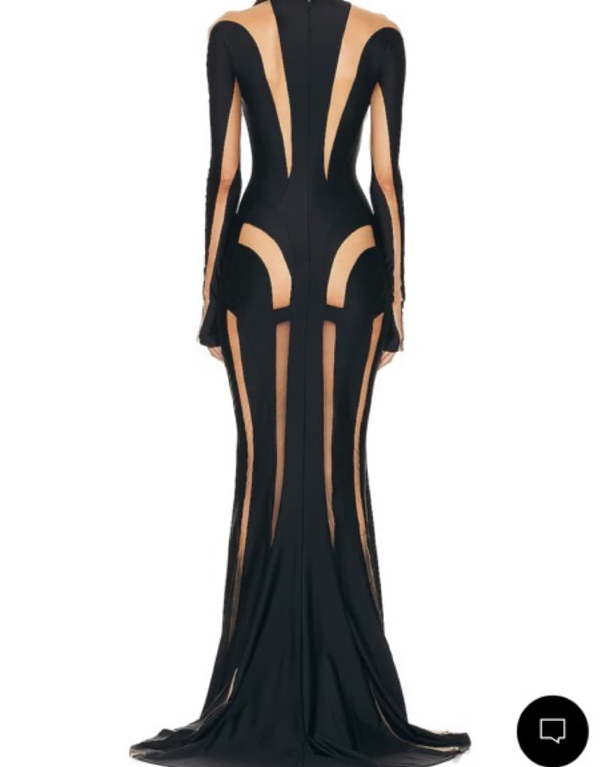 Mugler Illusion Gown - Image 4