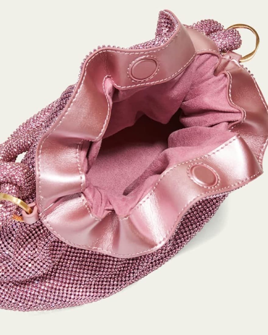 Cult Gaia Bara Mini Crystal Shoulder Bag - Image 4