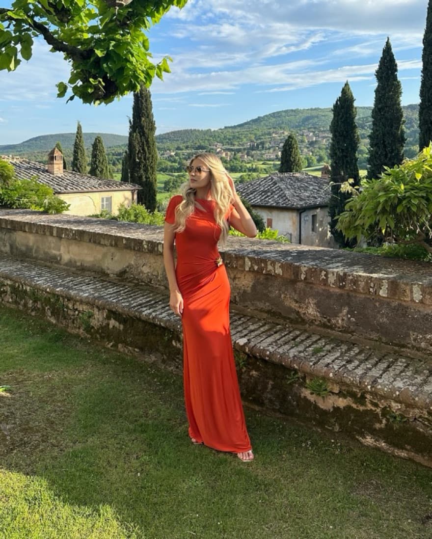 Meshki Kaida Slinky Maxi Dress - Image 2