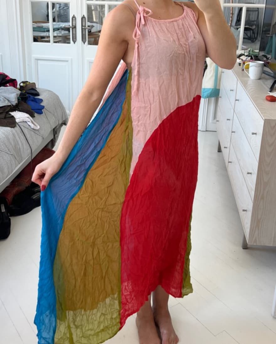 Linen Beach Coverup - Image 2