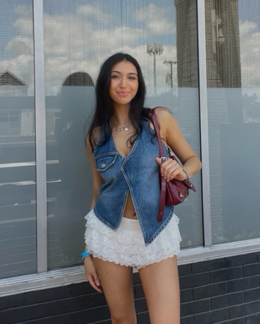 Zara Denim Top  - Image 2