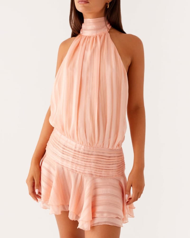 Peppermayo Orange Mini Dress - Image 3