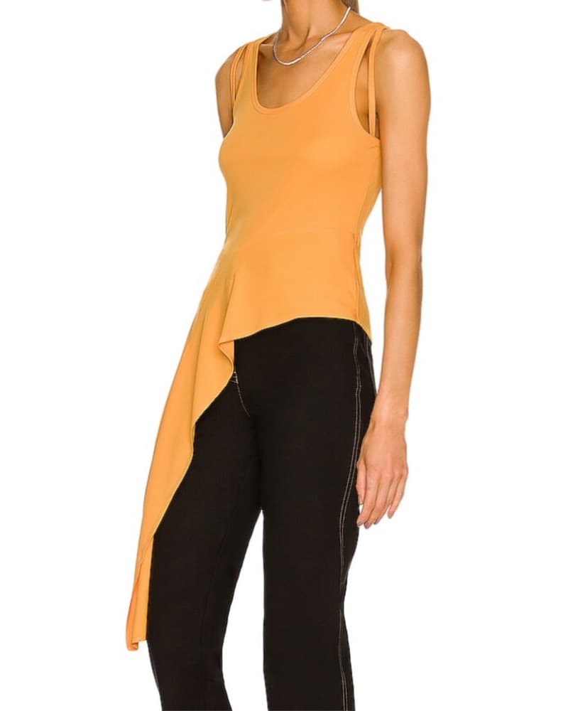 Helmut Lang Asymmetric Tank Top - Image 3