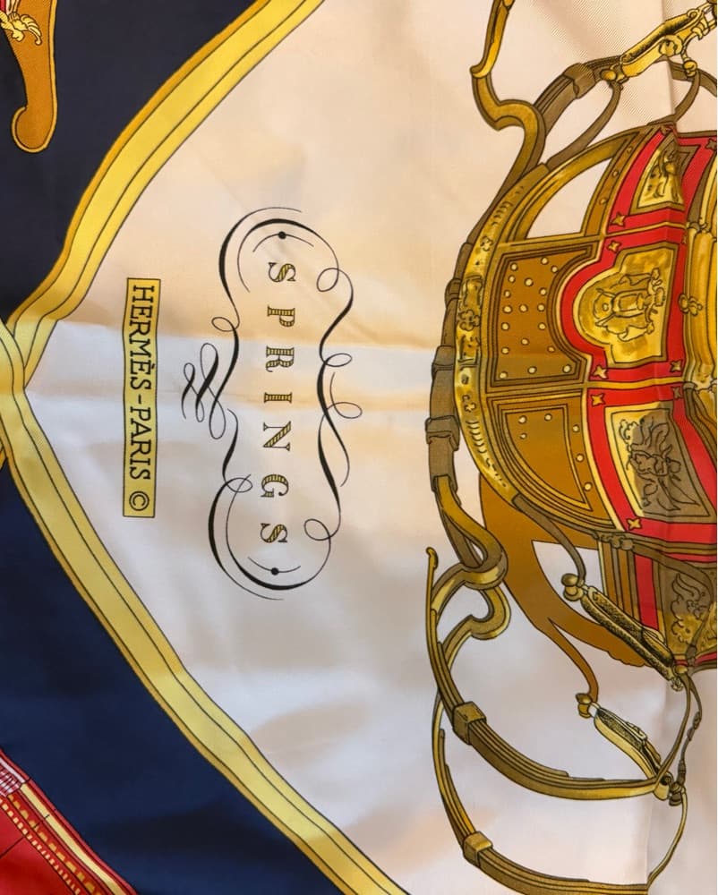Hermes Silk Scarf - Image 2