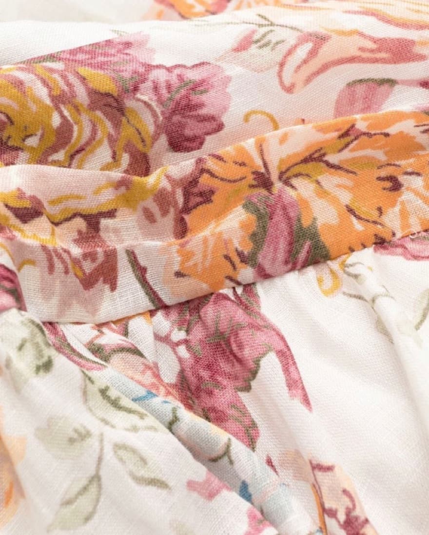 Asymetrical Floral Dress - Image 3