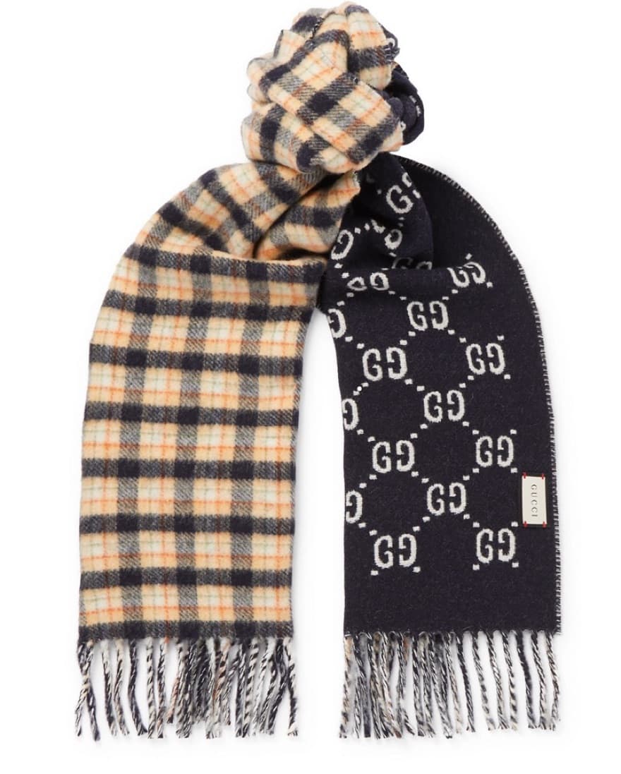 Gucci Reversible Wool Scarf - Image 2