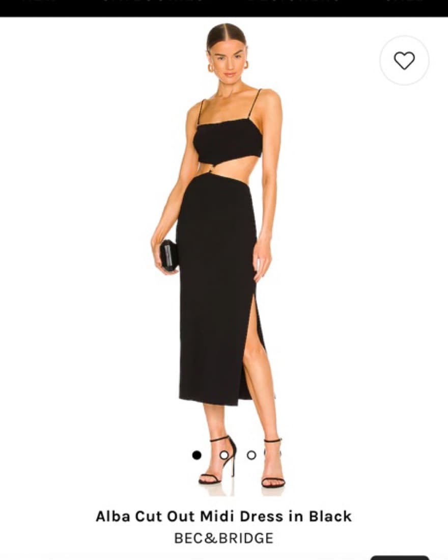 BEC&BRIDGE Alba Cut Out Midi - Image 1