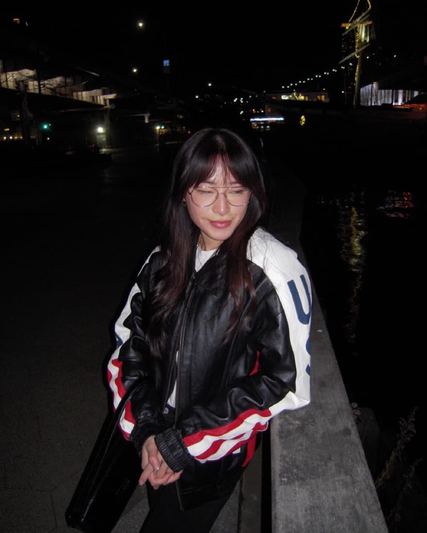 Vintage 90s Oversized Leather Jacket - Image 4