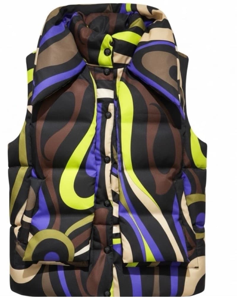 Pucci Puffer Vest - Image 1