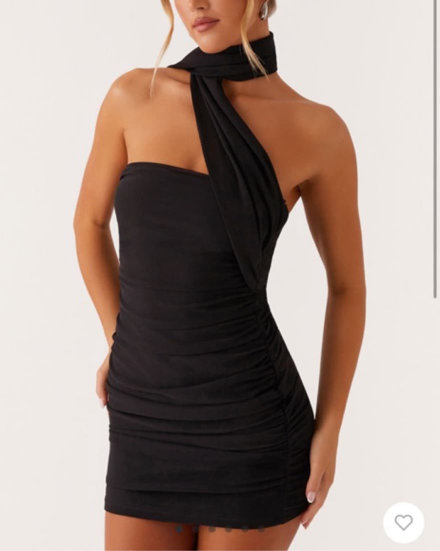 Peppermayo Black Mini Dress - Image 1