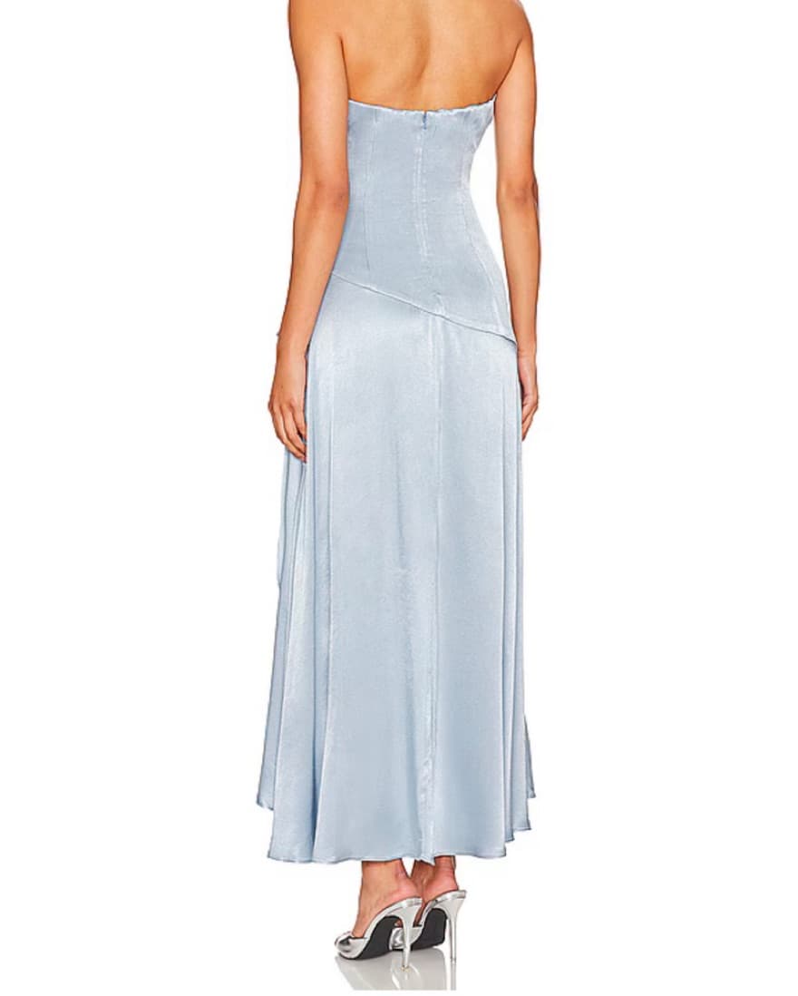 Bardot Dusty Blue Mini Dress - Image 3