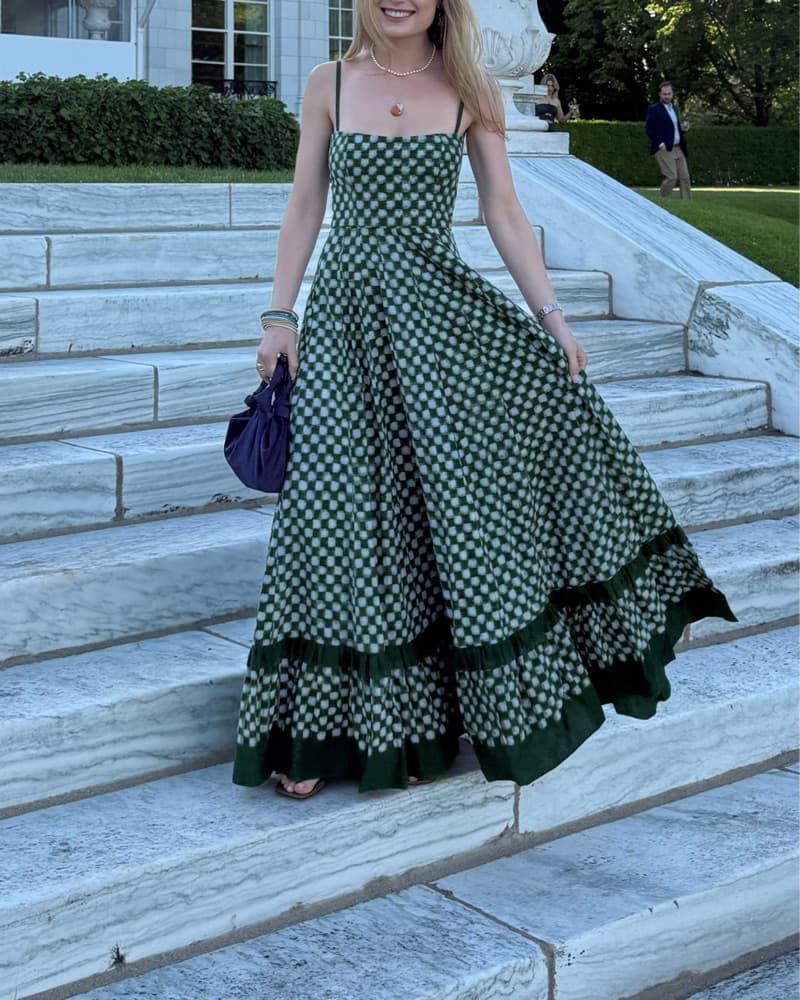 De Castro Checkmate dress - Image 3