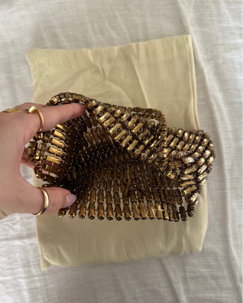 Saint Laurent Minaudière Crystal Bag - Image 2