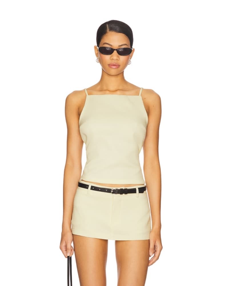 Chic Cream Cami Romper - Image 1