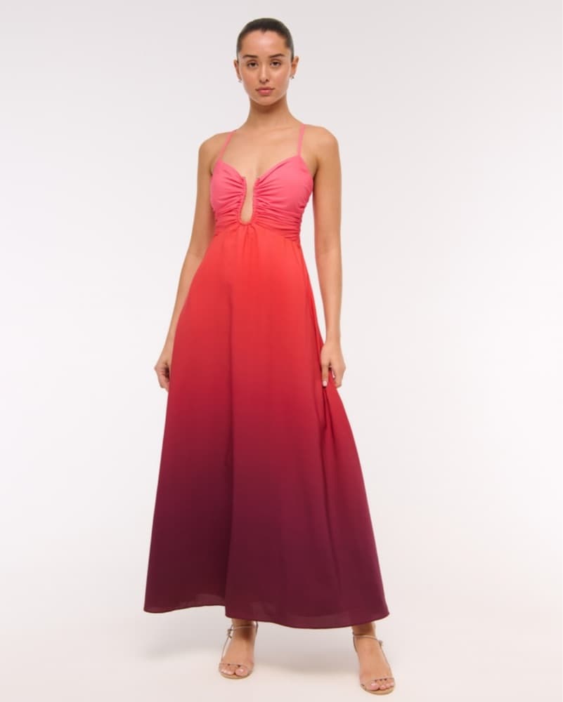 Vibrant Ombre Maxi Dress - Image 1