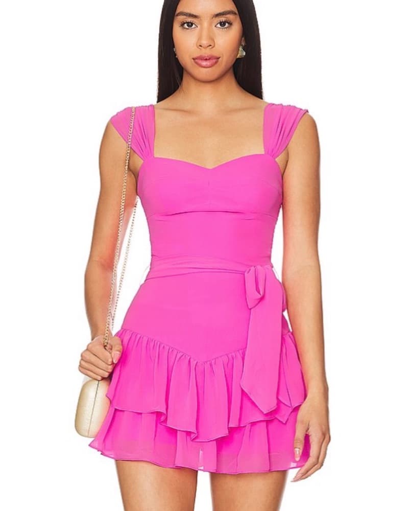Kendra Skort Romper In Aster  - Image 1