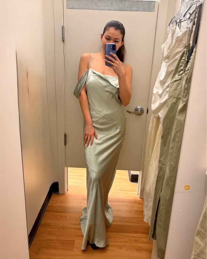 Elegant Satin Slip Maxi Dress - Image 4