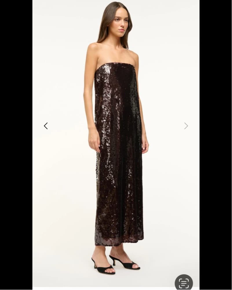 Staud Casey Dress - Bronze - Image 2