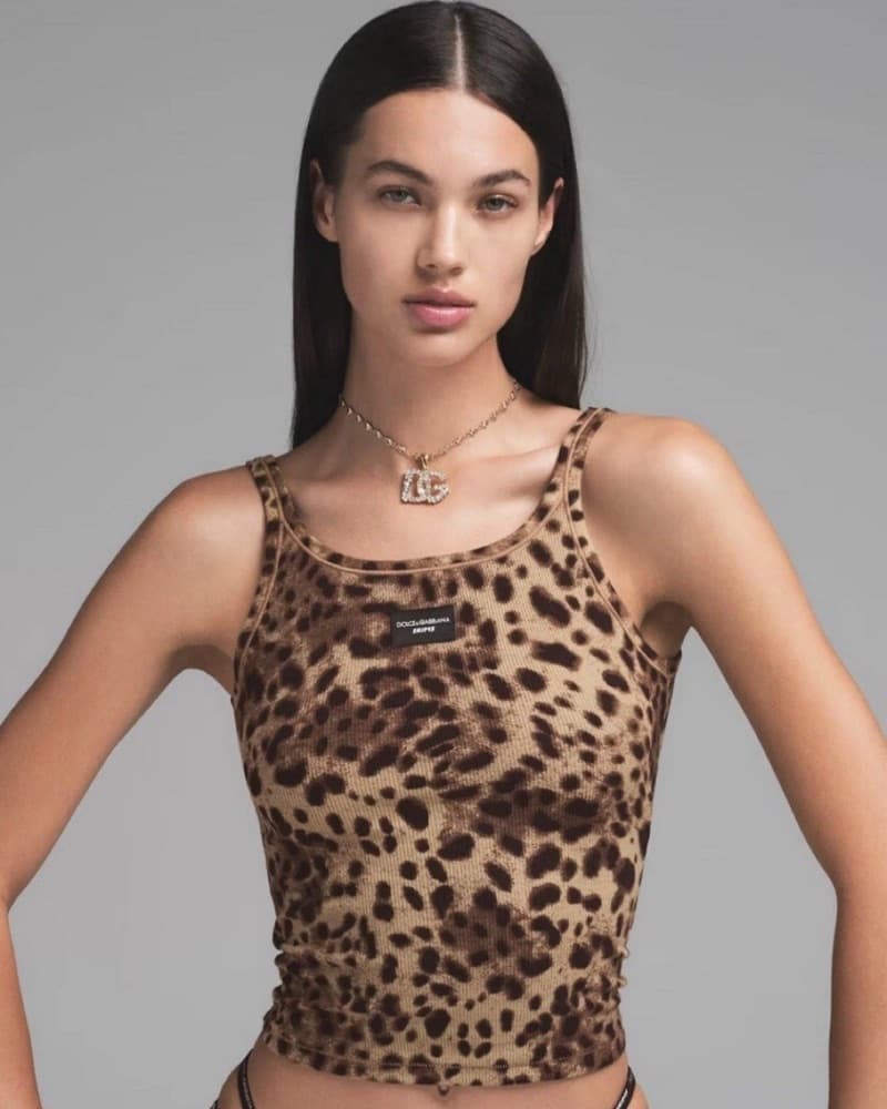 Dolce And Gabbana X SKIMS cheetah Tank  - Image 2