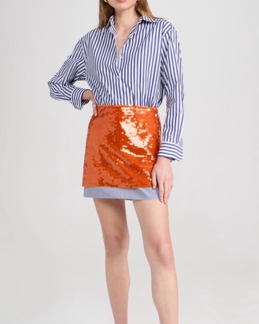 Tanya Taylor Sequin Skirt - Image 1