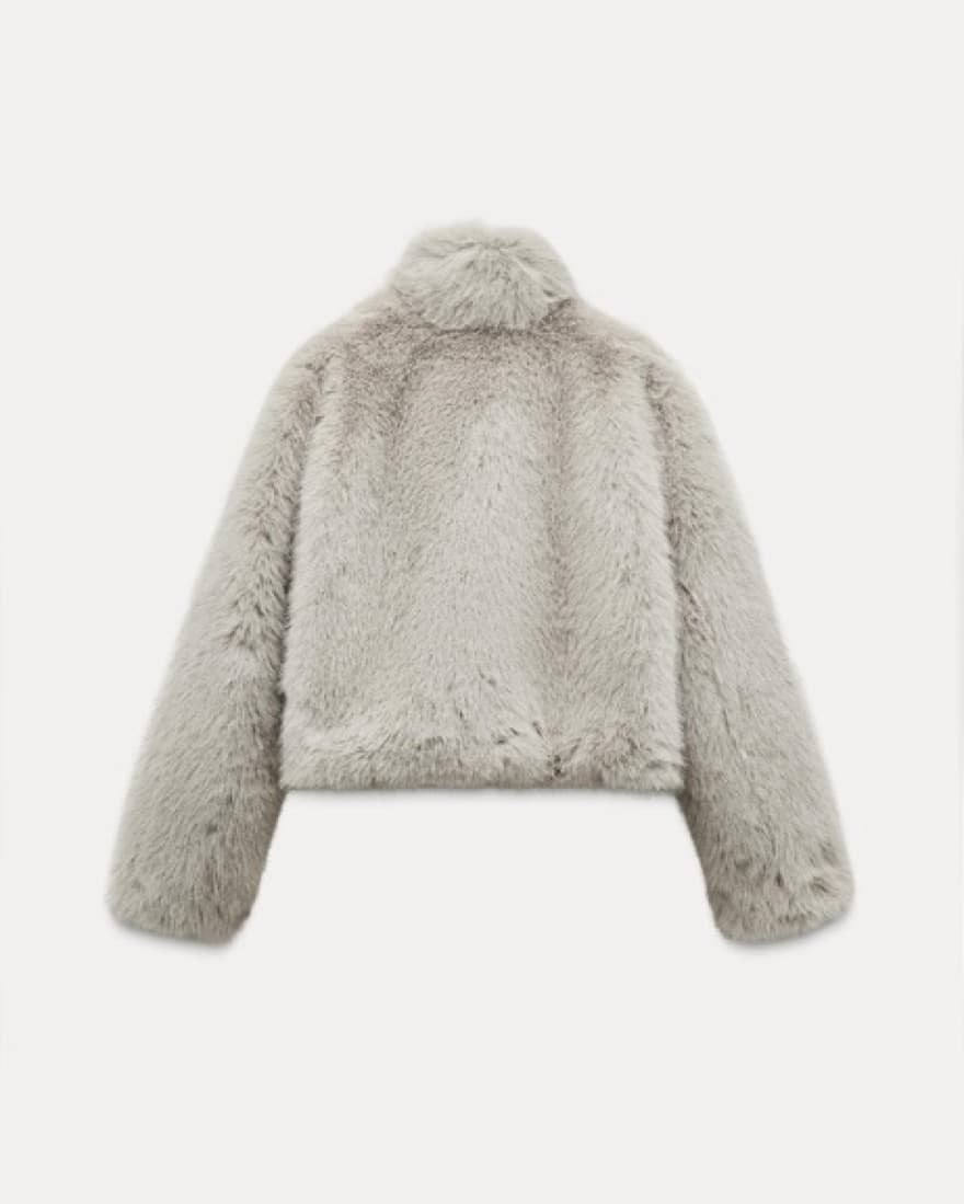 Zara Fur Coat  - Image 2
