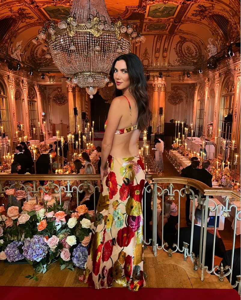 CULT GAIA  Floral Halter Maxi Dress - Image 2