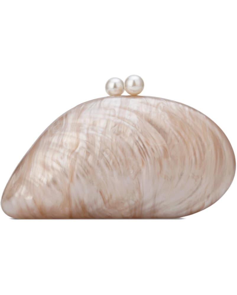 Champagne Shell Clutch - Image 1