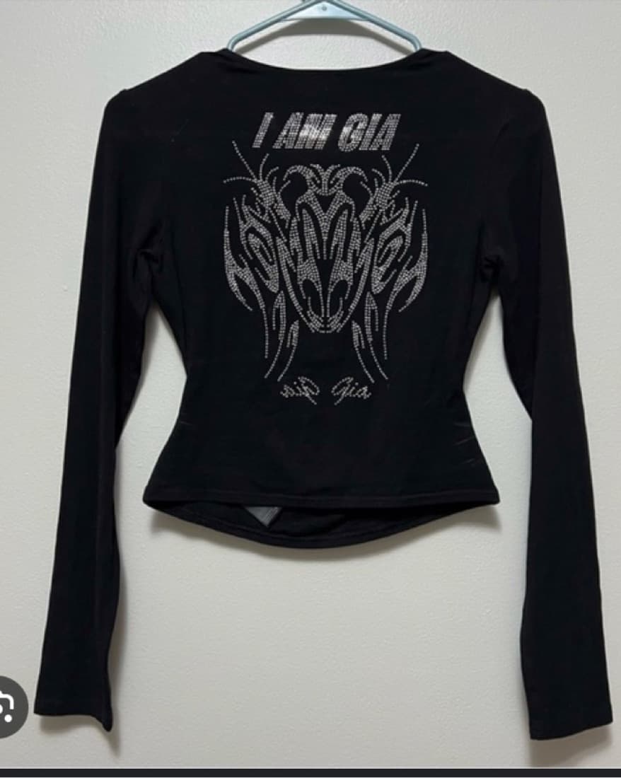 I AM GIA Y2K Cut Out Top - Image 1