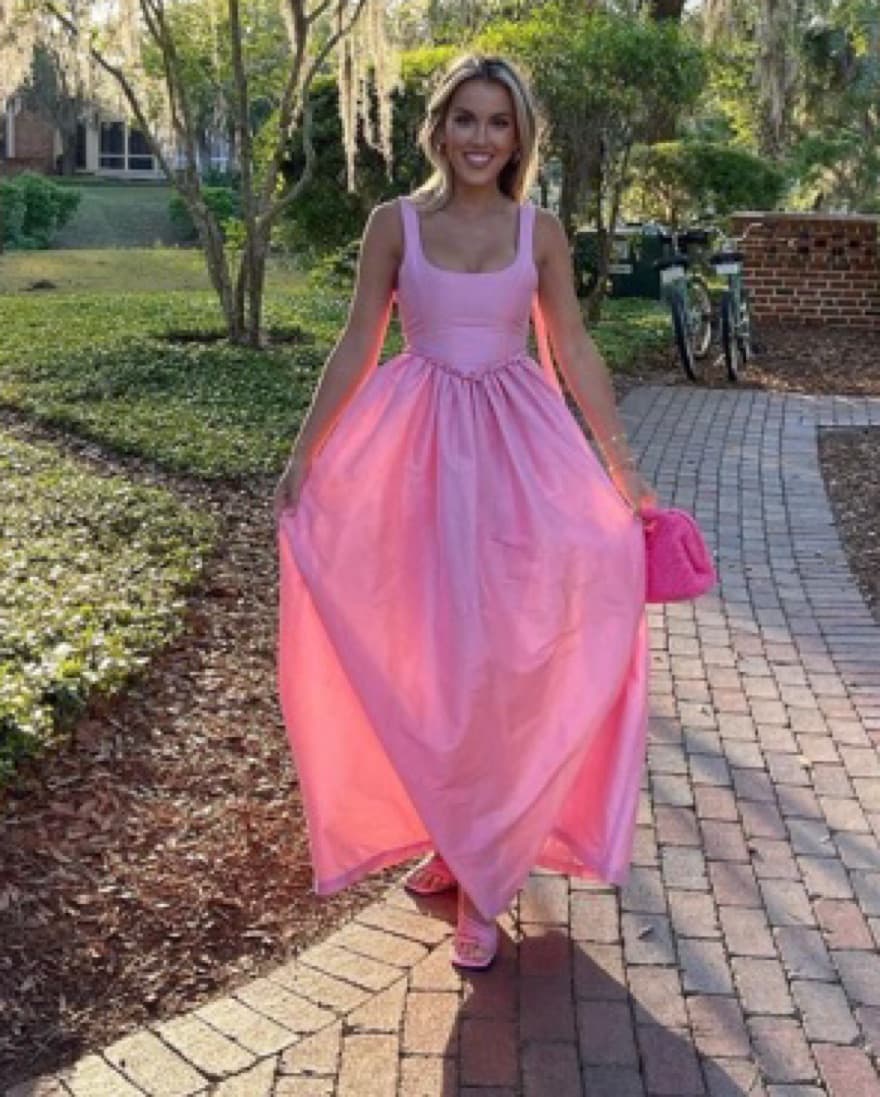 Louise NY Pink Dress - Image 1