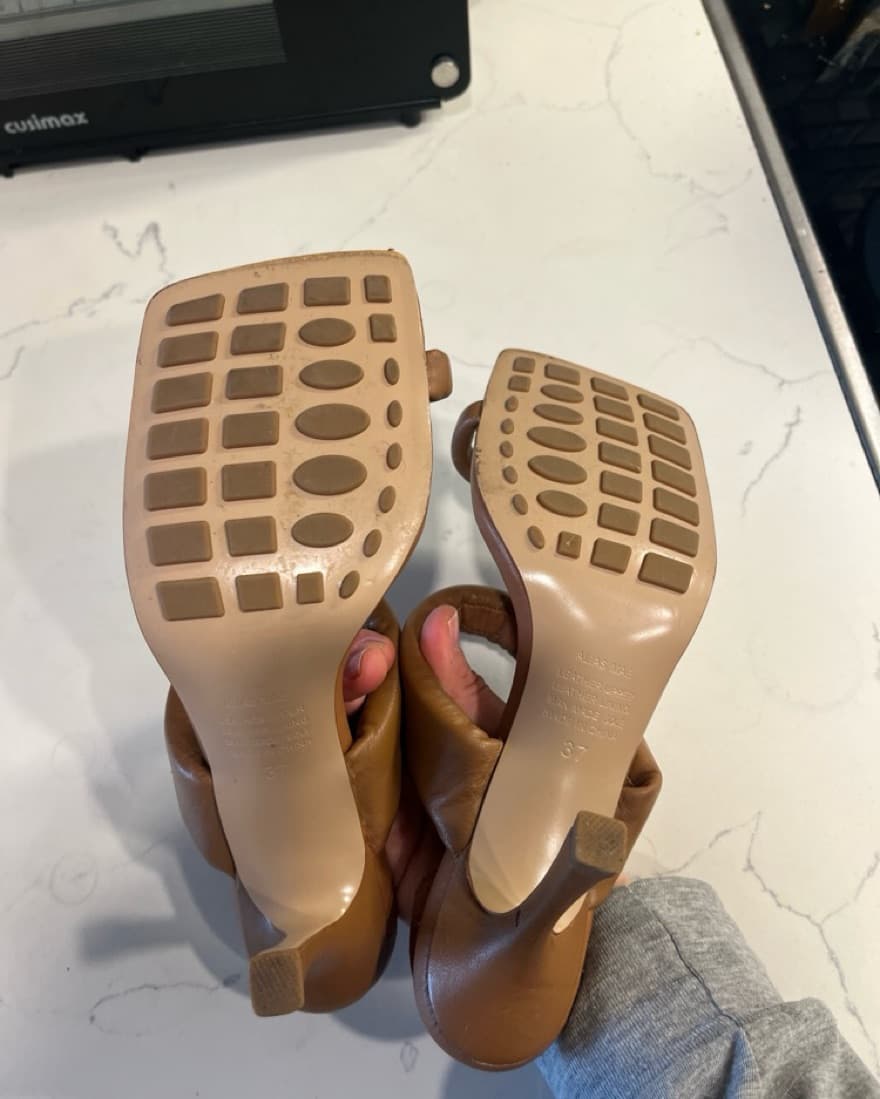 Stylish Brown Platform Heels - Image 4