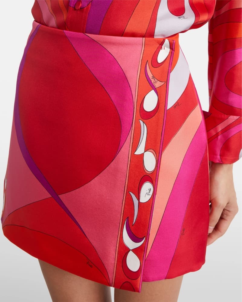 PUCCI Pesci Set - Silk Top & Skirt  - Image 3