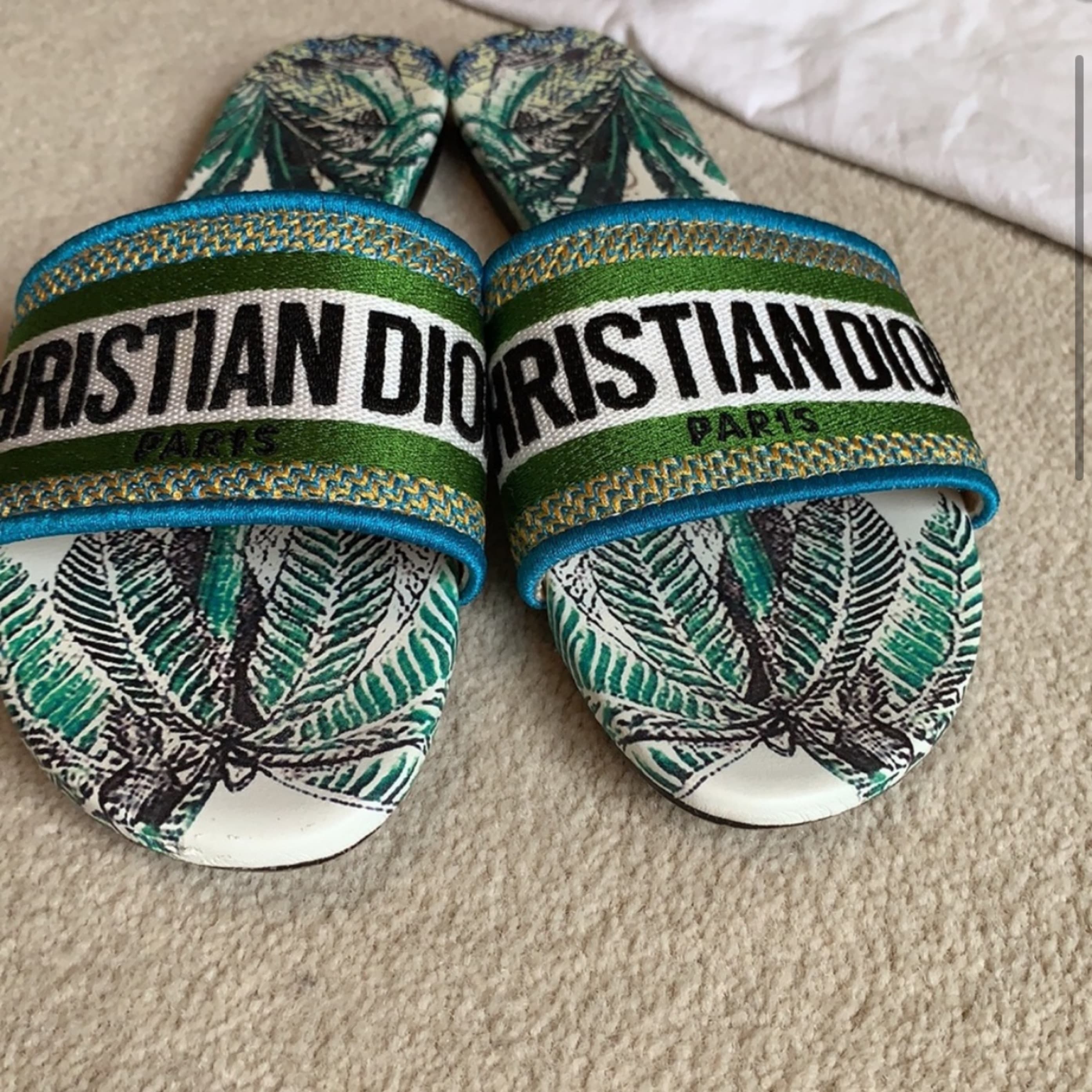 Christian Dior Slides - Image 1