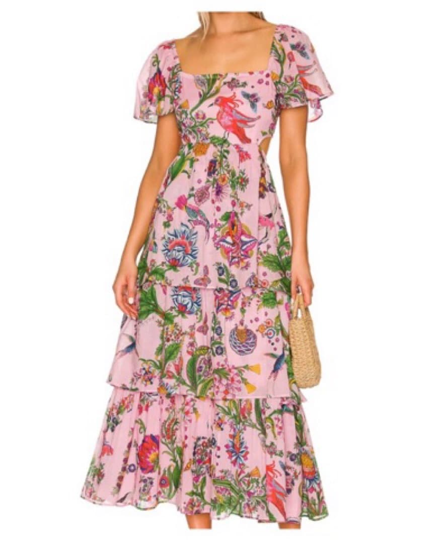Banjanan Pink Maxi Dress  - Image 3