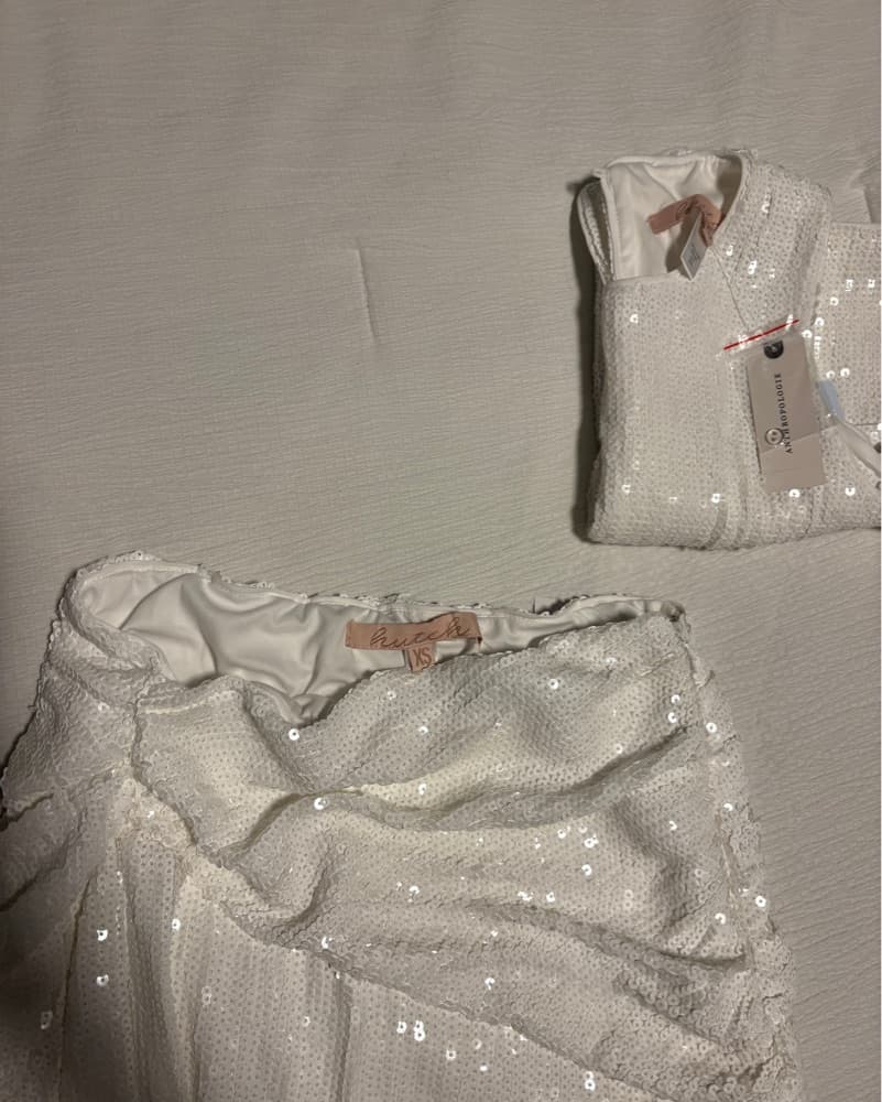 Hutch Stretch Sequin Top and Skirt Set - Image 5