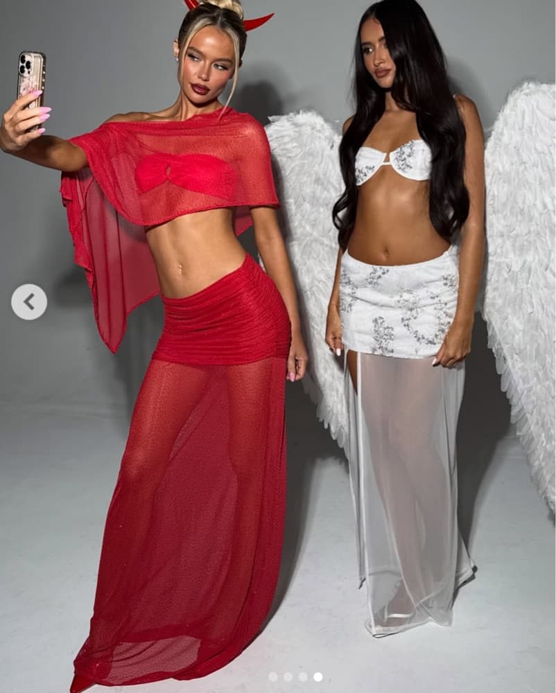 Luana Red Devil Halloween Costume - Image 2