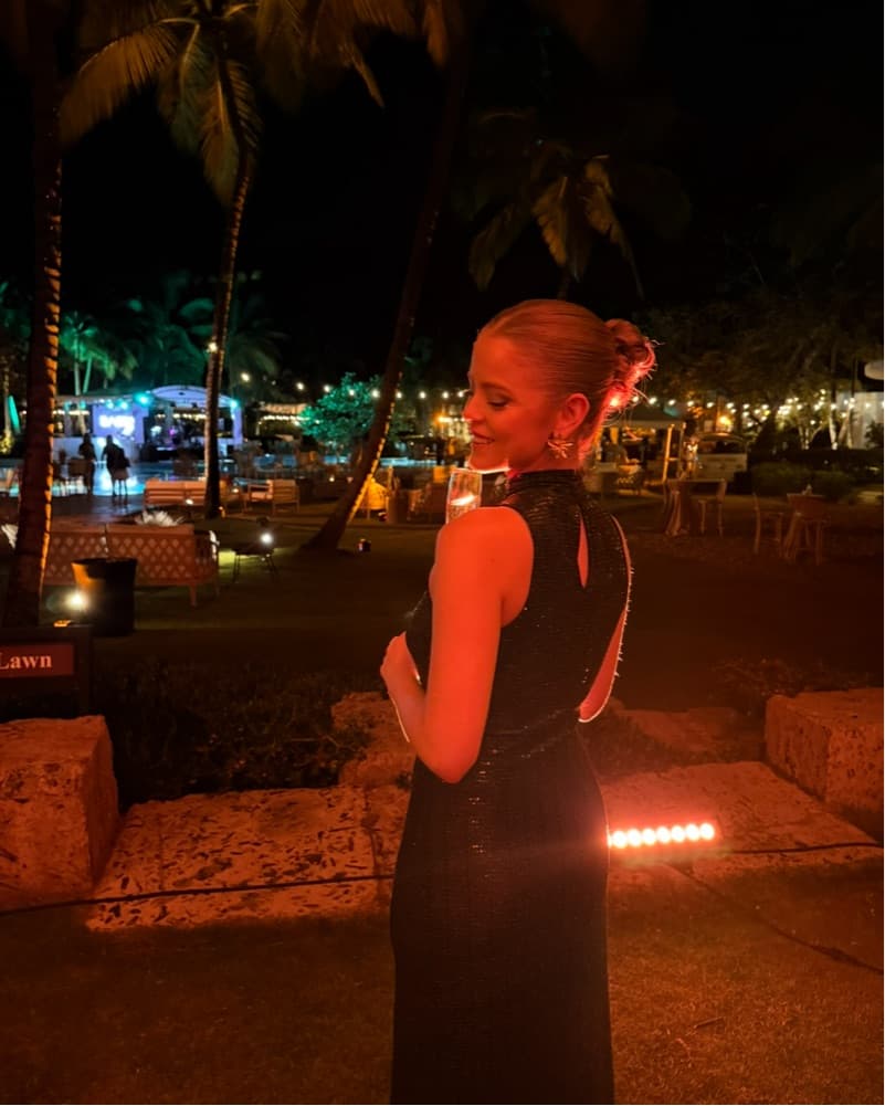 Black Sparkly Party Dress - Image 5
