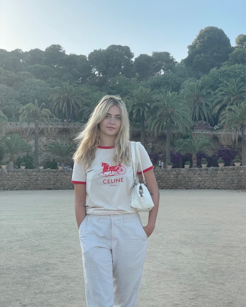 Chic Celine Ringer Tee - Image 3