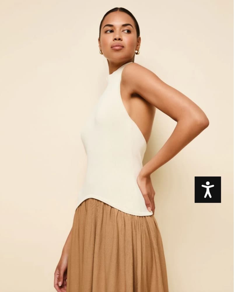 Solid & Striped Halter Soglio Dress - Image 2