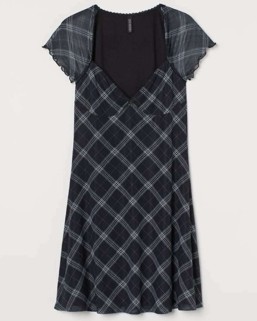 H&M Casual Mini Plaid Dress - Image 2