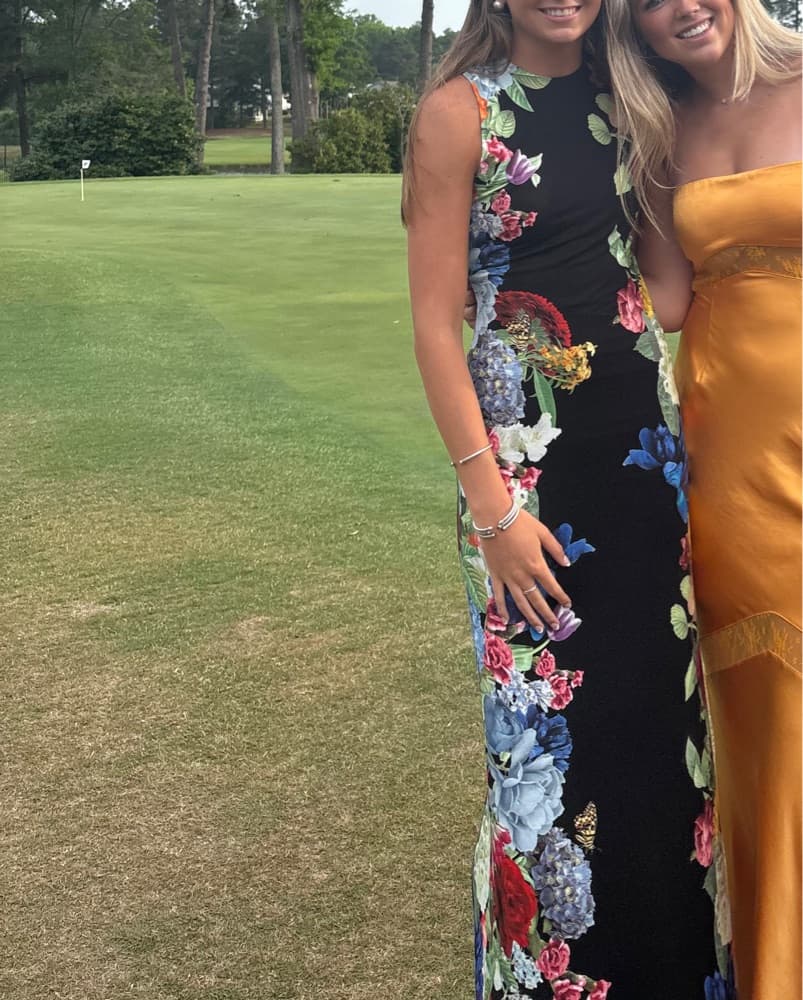 Delora Floral Sleeveless Maxi Dress - Image 4