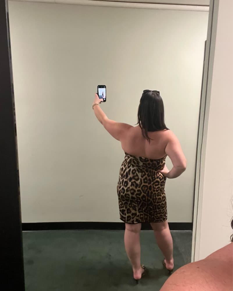 Fierce Leopard Print Cavalli Dress - Image 5
