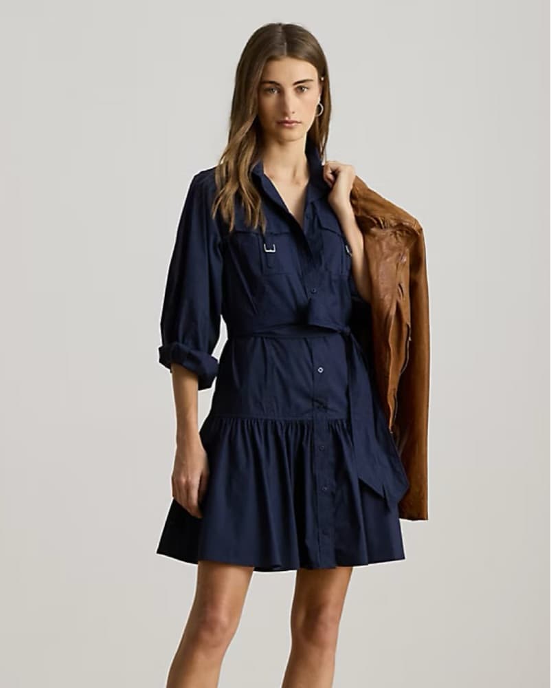 Lauren Ralph Lauren Buckle Mini Dress - Image 1