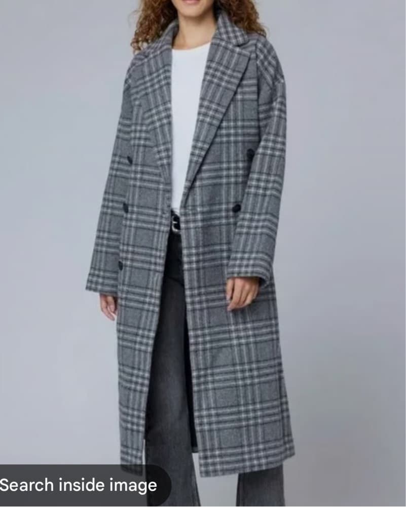 Rag & Bone Plaid Wool Blend Coat - Image 2