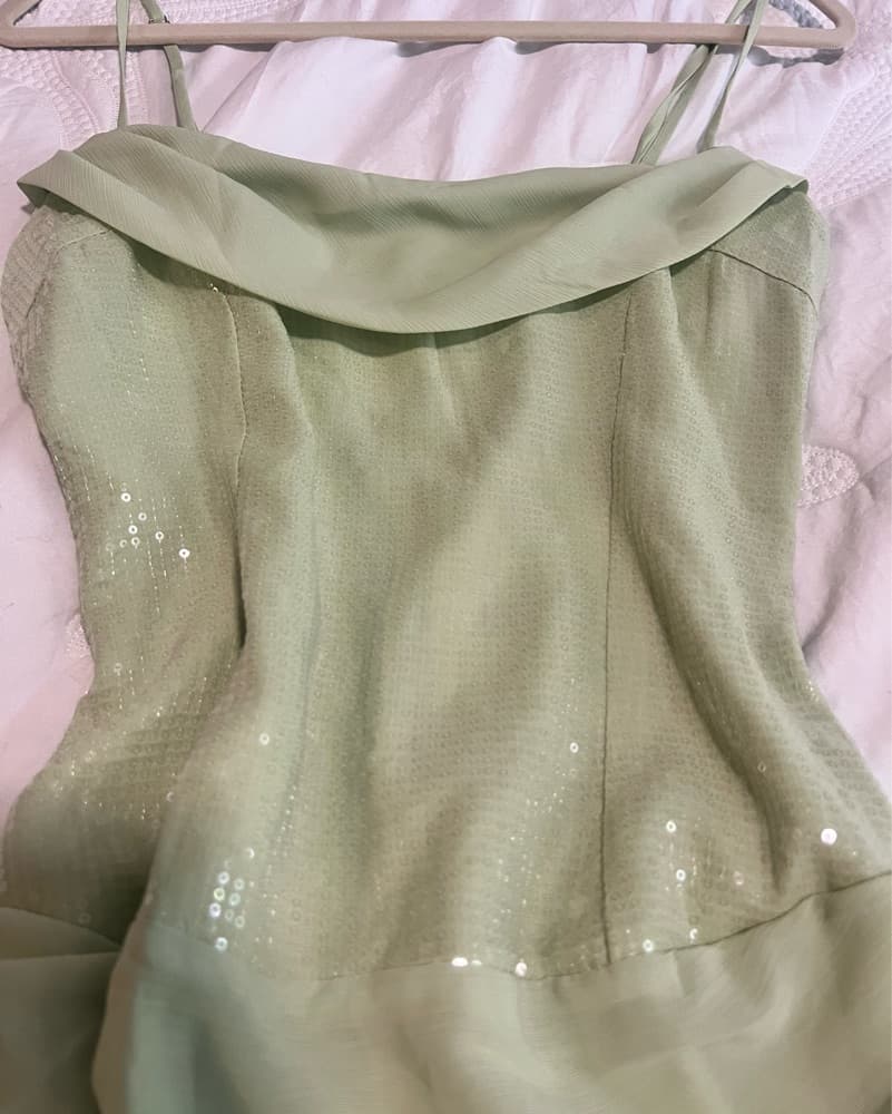 Runaway The Label Key Lime Mini Dress  - Image 2