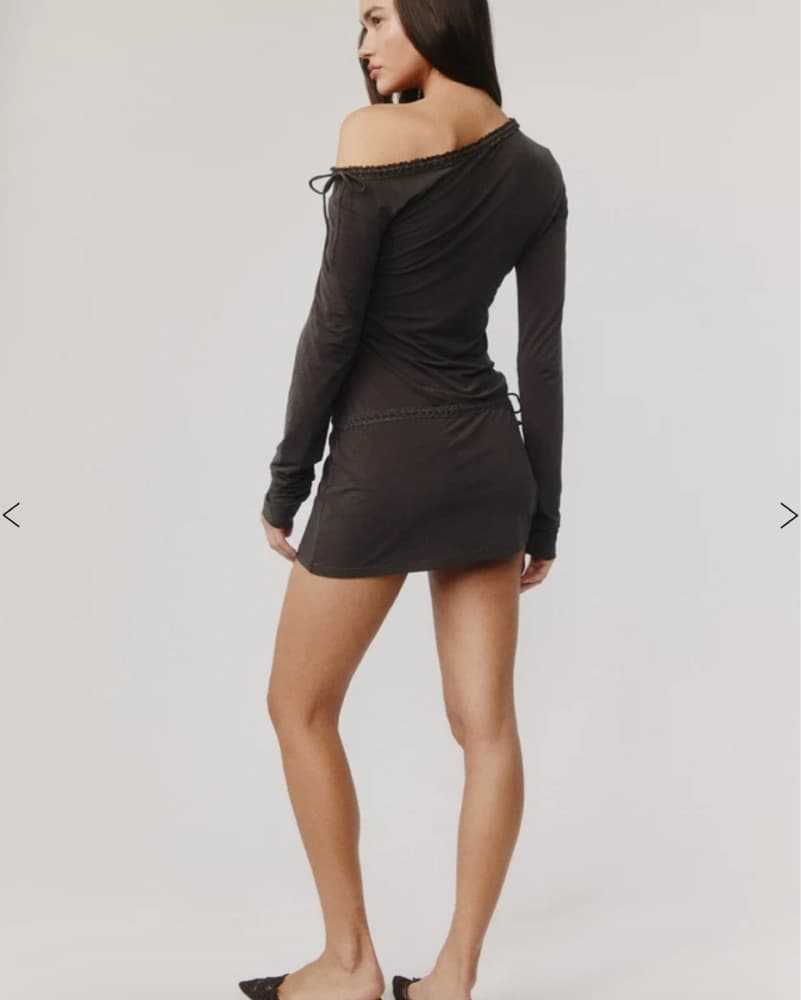 Marga Dress | Chocolate - Image 4