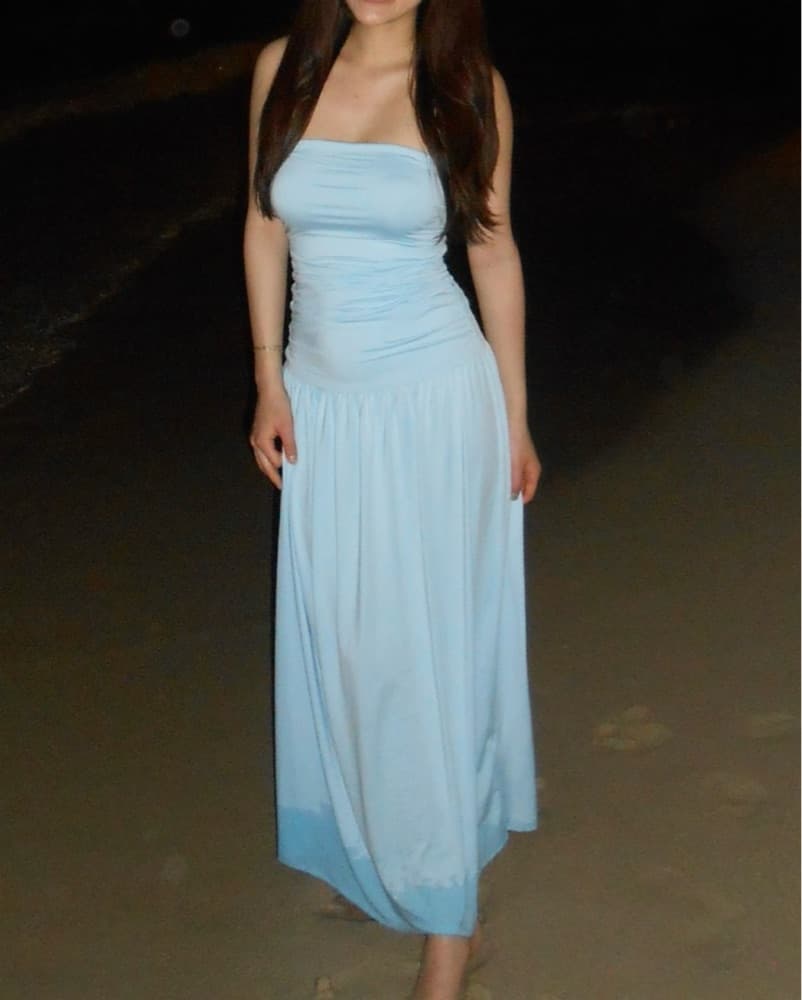 Princess Polly Light Blue Dress - Image 2